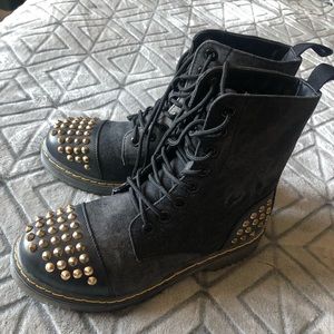 Studded Combat boots